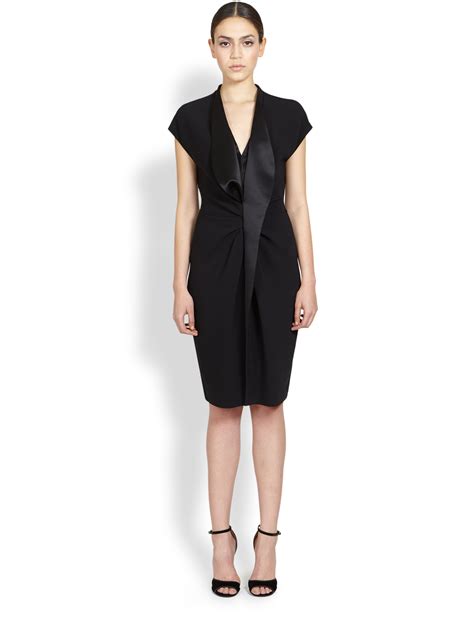 givenchy womens graphic midi dress xs black|Givenchy ladies dresses black.